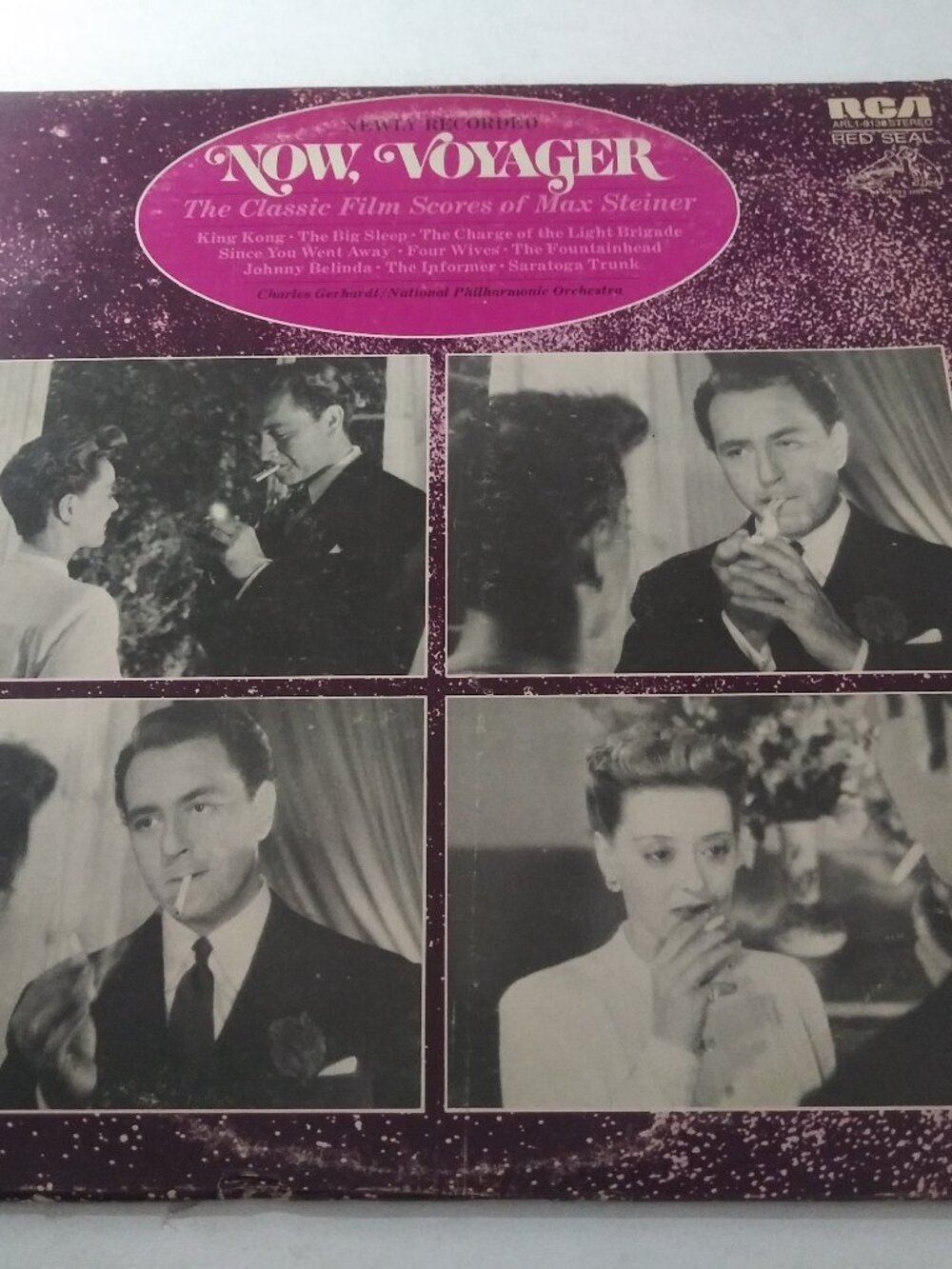 Charles Gerhardt - Now, Voyager VG+ Original RCA Victor Red Seal LP Record 1973
